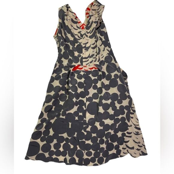 Yoana Baraschi Silk V-neck Dress - Picture 2 of 6